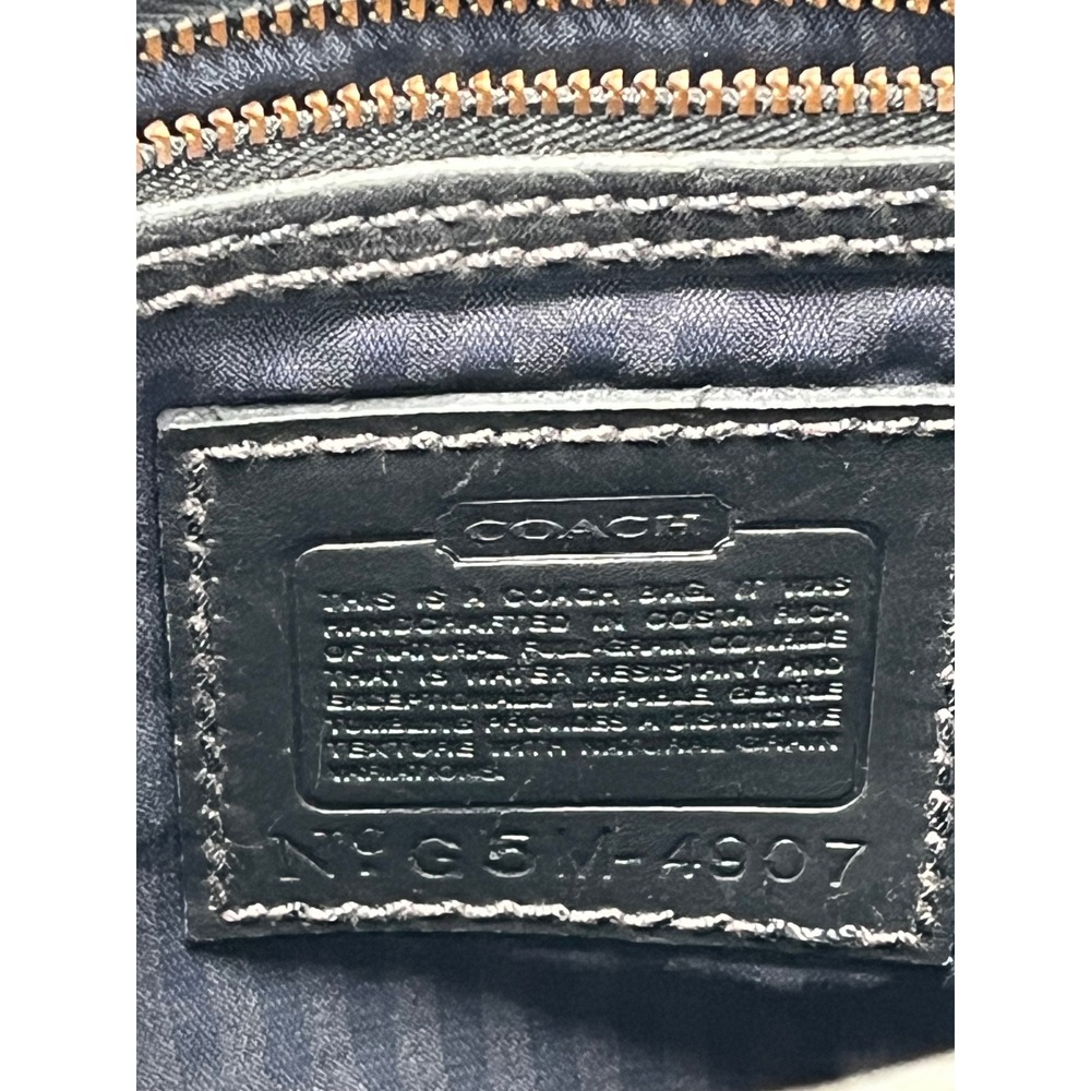 Vintage Coach Sonoma Small‎ Bucket Bag Espresso Pebbled Leather 4907 1995 - Picture 11 of 16